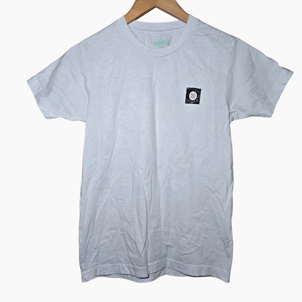 Stance Graphic T-Shirt All Gender Size XS White Short Sleeve Logo Cotton